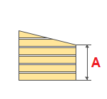 Perhitungan online jumlah bahan bangunan untuk pelapis dinding horizontal