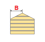Okubala ku yintaneeti kw’embaawo oba linings for horizontal wall cladding