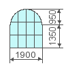 半圓型溫室的計算。