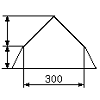 Calculation of the mansard roof materials.