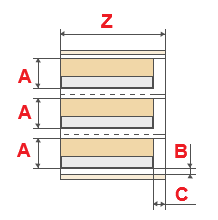 Miwwelen Ouverture Dimensiounen